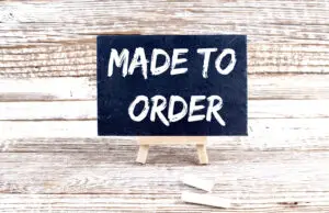 Made to Order sign